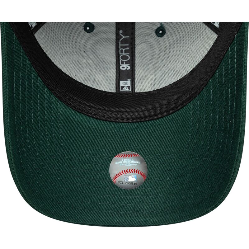 czapki-zakrzywiona-zielony-tasma-regulowana-9forty-outdoor-icon-new-york-yankees-mlb-new-era
