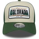czapki-zakrzywiona-zielony-snapback-a-frame-license-plate-colorado-new-era