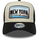 czapki-zakrzywiona-czarny-snapback-a-frame-license-plate-new-york-new-era