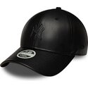 czapki-zakrzywiona-czarny-snapback-9forty-m-crown-pu-diamante-new-york-yankees-mlb-new-era