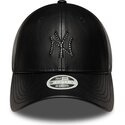 czapki-zakrzywiona-czarny-snapback-9forty-m-crown-pu-diamante-new-york-yankees-mlb-new-era