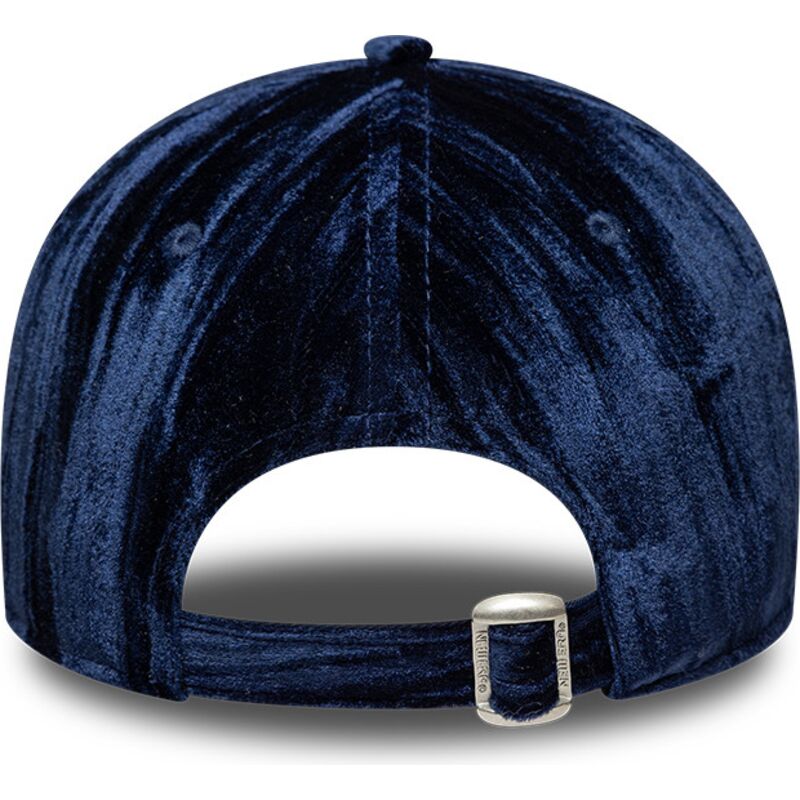 czapki-zakrzywiona-granatowy-tasma-regulowana-9twenty-velour-los-angeles-dodgers-mlb-new-era