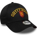 czapki-zakrzywiona-czarny-snapback-dla-dziecka-9forty-wordmark-gryffindor-harry-potter-new-era