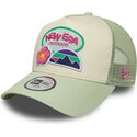 czapki-zakrzywiona-zielony-snapback-dla-dziecka-a-frame-outdoor-new-era