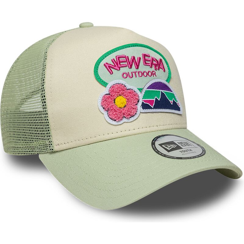 czapki-zakrzywiona-zielony-snapback-dla-dziecka-a-frame-outdoor-new-era czapki-zakrzywiona-zielony-snapback-dla-dziecka-a-frame-outdoor-new-era