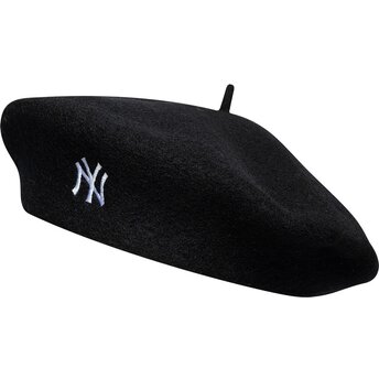 Berety czarny Wool Script New York Yankees MLB New Era