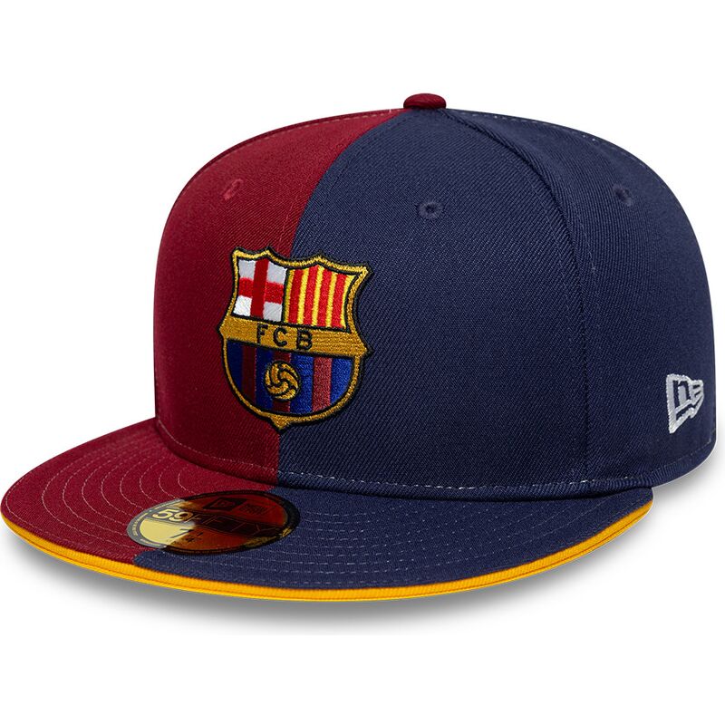 czapki-plaska-wielokolorowy-dopasowany-59fifty-9fifty-poly-fc-barcelona-laliga-new-era