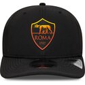 czapki-zakrzywiona-czarny-snapback-9seventy-stretch-snap-repreve-associazione-sportiva-roma-serie-a-new-era