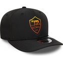 czapki-zakrzywiona-czarny-snapback-9seventy-stretch-snap-repreve-associazione-sportiva-roma-serie-a-new-era