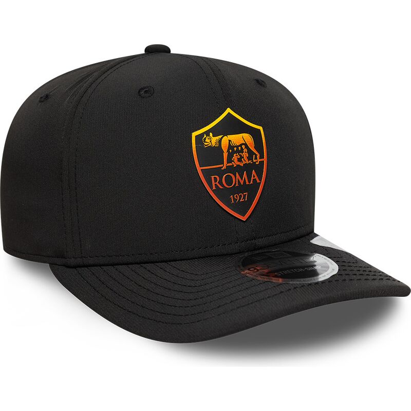czapki-zakrzywiona-czarny-snapback-9seventy-stretch-snap-repreve-associazione-sportiva-roma-serie-a-new-era