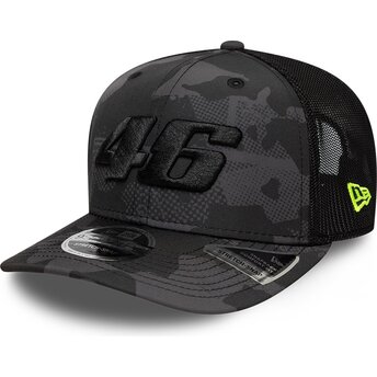 Czapki zakrzywiona kamuflaż snapback 9SEVENTY Stretch Snap Valentino Rossi VR46 MotoGP New Era