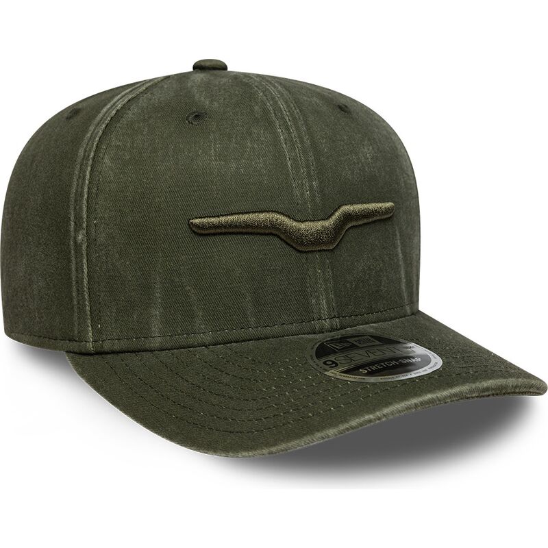 czapki-zakrzywiona-zielony-snapback-9seventy-stretch-snap-moto-guzzi-new-era