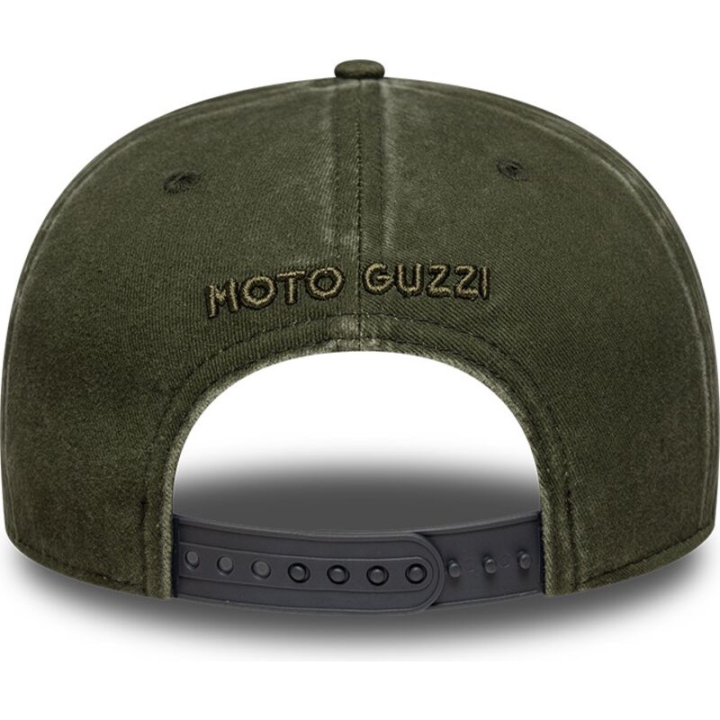 czapki-zakrzywiona-zielony-snapback-9seventy-stretch-snap-moto-guzzi-new-era