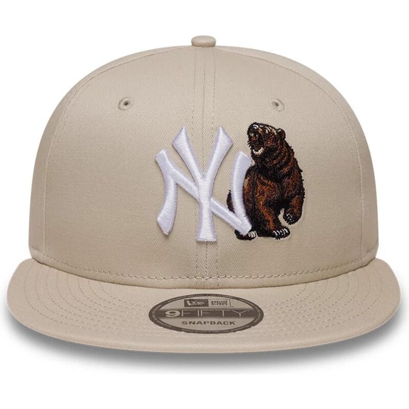 czapki-plaska-bezowy-snapback-9fifty-outdoor-icon-new-york-yankees-mlb-new-era