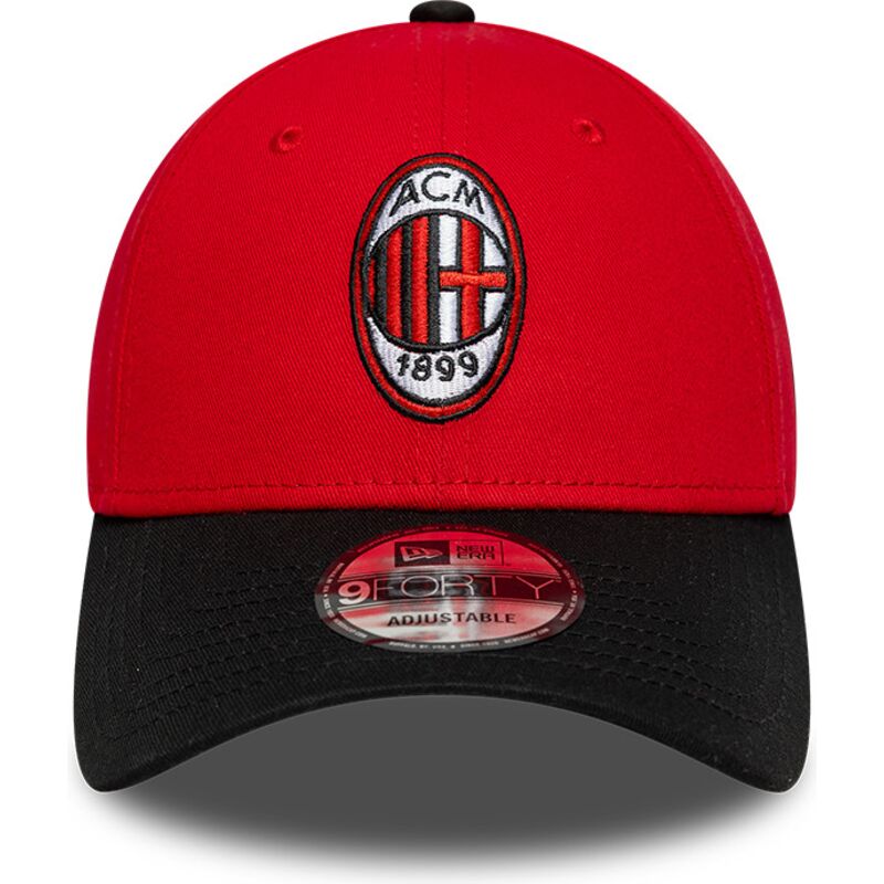 czapki-zakrzywiona-czerwony-tasma-regulowana-9forty-contrast-ac-milan-serie-a-new-era czapki-zakrzywiona-czerwony-tasma-regulowana-9forty-contrast-ac-milan-serie-a-new-era