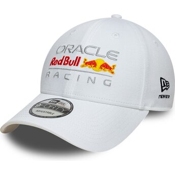 Czapki zakrzywiona biały taśma regulowana 9FORTY Core Red Bull Racing Formula 1 New Era