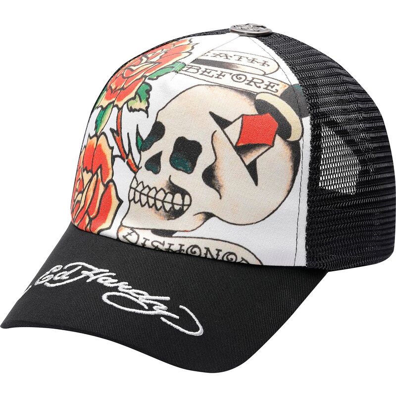 czapki-zakrzywiona-czarny-snapback-before-dishonor-ed-hardy