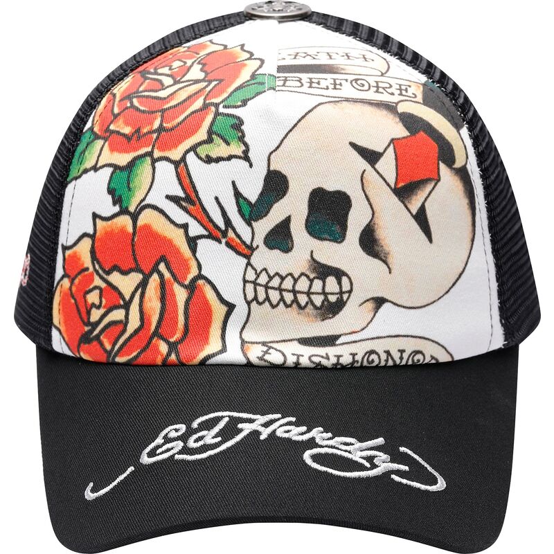 czapki-zakrzywiona-czarny-snapback-before-dishonor-ed-hardy