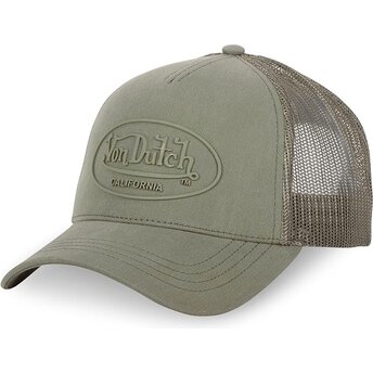 Czapki zakrzywiona zielony snapback LOG09 Von Dutch