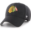 czapki-zakrzywiona-czarny-tasma-regulowana-mvp-chicago-blackhawks-nhl-47-brand