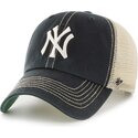 czapki-zakrzywiona-czarny-snapback-clean-up-trawler-new-york-yankees-mlb-47-brand