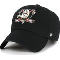 czapki-zakrzywiona-czarny-tasma-regulowana-clean-up-anaheim-ducks-nhl-47-brand