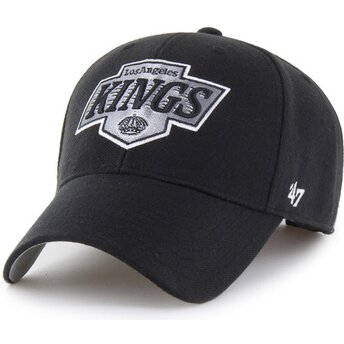 Czapki zakrzywiona czarny taśma regulowana MVP Essential Los Angeles Kings NHL 47 Brand