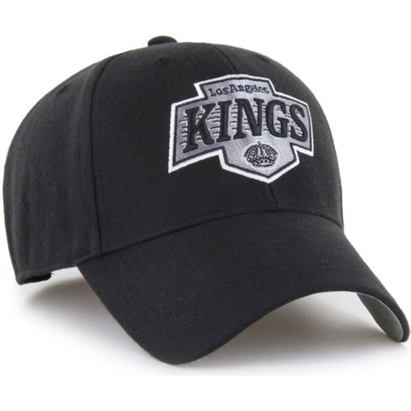 czapki-zakrzywiona-czarny-tasma-regulowana-mvp-essential-los-angeles-kings-nhl-47-brand