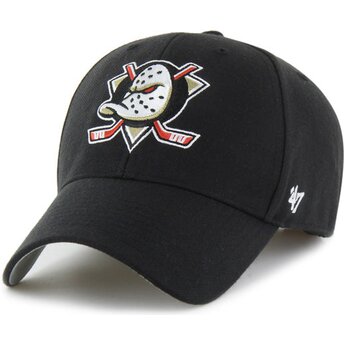 Czapki zakrzywiona czarny taśma regulowana MVP Essential Anaheim Ducks NHL 47 Brand