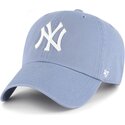 czapki-zakrzywiona-niebieski-tasma-regulowana-clean-up-vapor-new-york-yankees-mlb-47-brand
