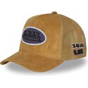czapki-zakrzywiona-brazowy-snapback-fur17-von-dutch