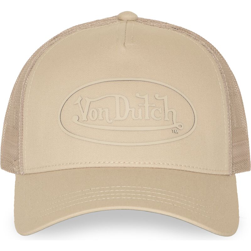 czapki-zakrzywiona-bezowy-snapback-log23-von-dutch