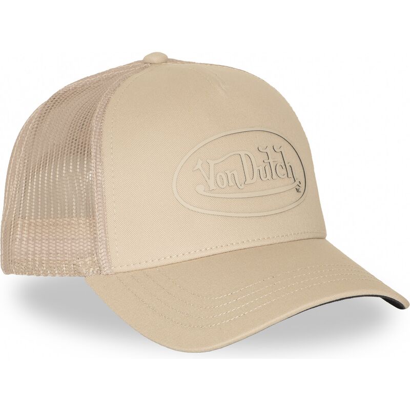 czapki-zakrzywiona-bezowy-snapback-log23-von-dutch