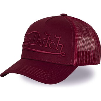 Czapki zakrzywiona czerwony snapback EMB07 Von Dutch