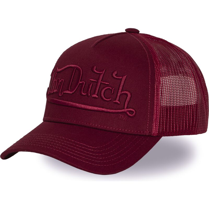 czapki-zakrzywiona-czerwony-snapback-emb07-von-dutch