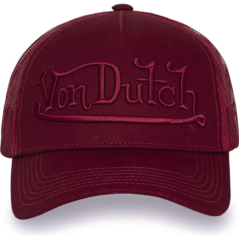 czapki-zakrzywiona-czerwony-snapback-emb07-von-dutch