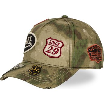 Czapki zakrzywiona kamuflaż snapback KAMO04 Von Dutch