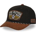 czapki-zakrzywiona-brazowy-snapback-sem16-von-dutch