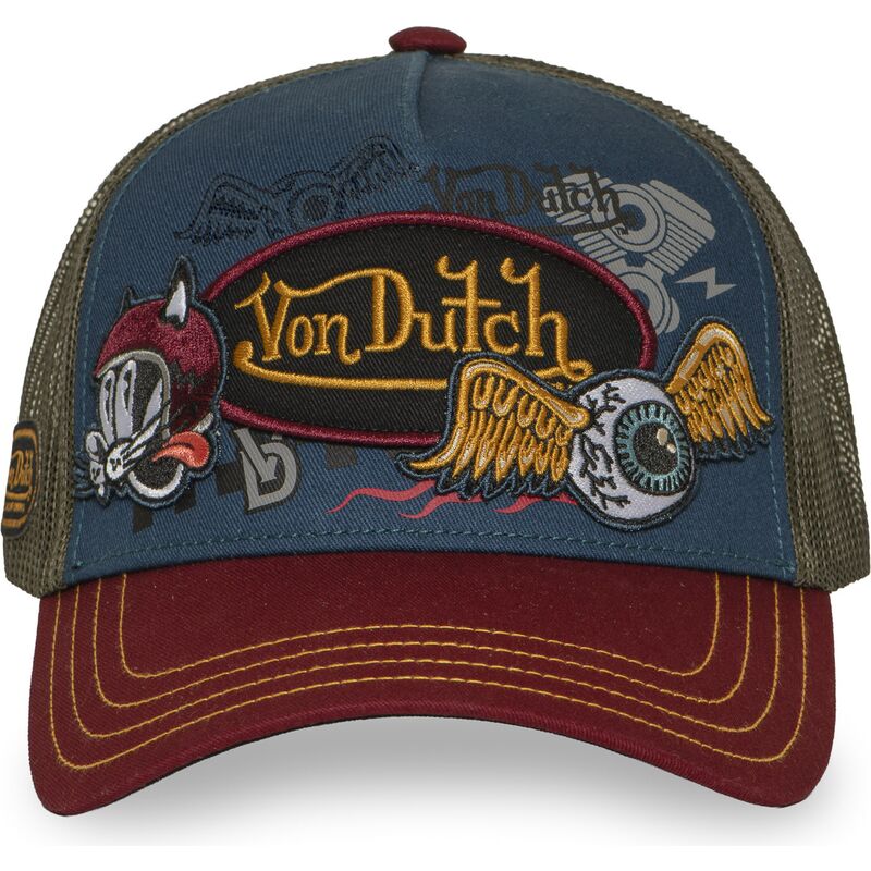 czapki-zakrzywiona-wielokolorowy-snapback-patches20-von-dutch czapki-zakrzywiona-wielokolorowy-snapback-patches20-von-dutch