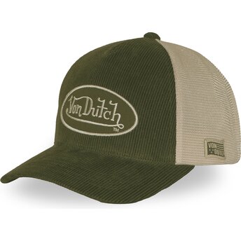 Czapki zakrzywiona zielony taśma regulowana LOF B47 Von Dutch