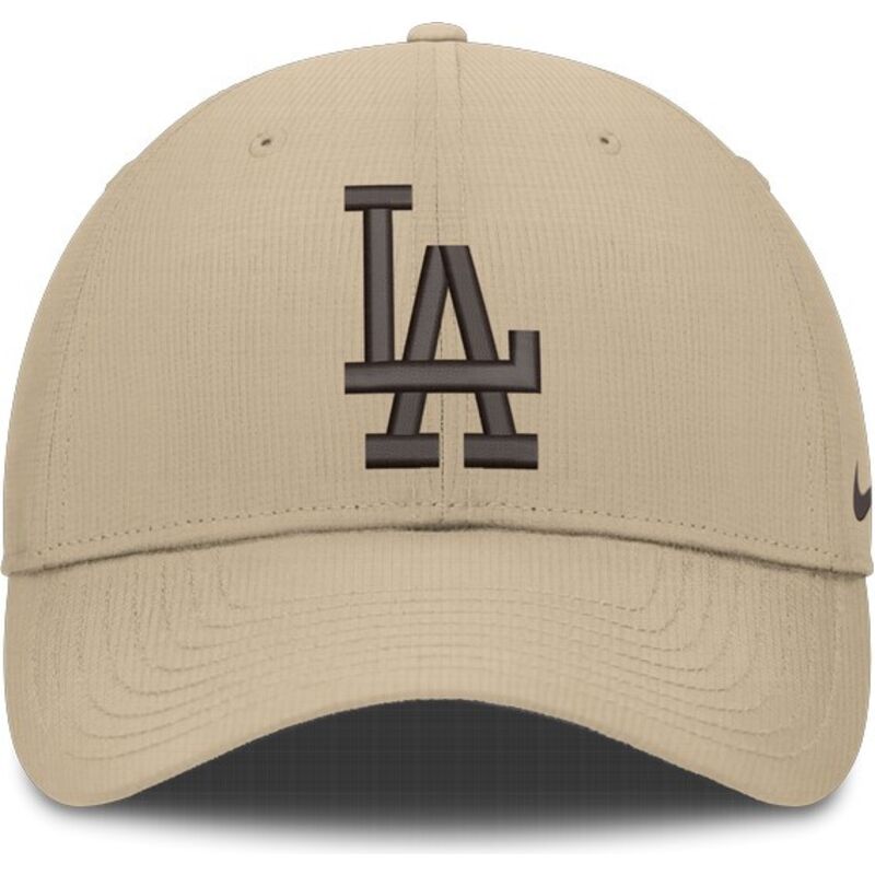czapki-zakrzywiona-bezowy-tasma-regulowana-club-structured-uv-poly-ripstop-los-angeles-dodgers-mlb-nike czapki-zakrzywiona-bezowy-tasma-regulowana-club-structured-uv-poly-ripstop-los-angeles-dodgers-mlb-nike