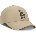czapki-zakrzywiona-bezowy-tasma-regulowana-club-structured-uv-poly-ripstop-los-angeles-dodgers-mlb-nike