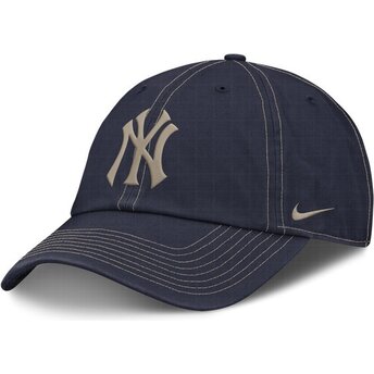 Czapki zakrzywiona granatowy taśma regulowana Fathers Day Club Unstructured Organic Cotton New York Yankees MLB Nike