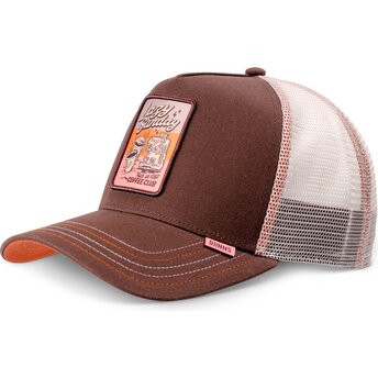 Czapki zakrzywiona brązowy snapback HFT LSCC Funky Patch Djinns