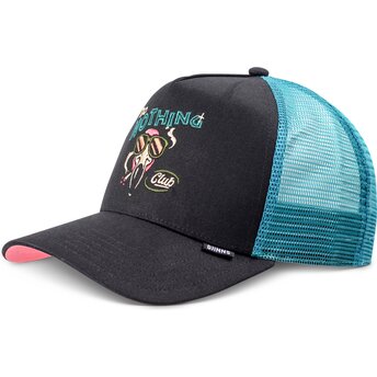 Czapki zakrzywiona czarny snapback HFT DNC Flamingo Djinns