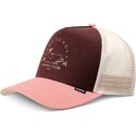 czapki-zakrzywiona-brazowy-snapback-rosa-hft-lazy-bird-djinns