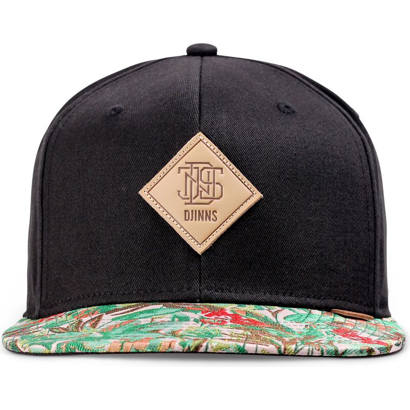 czapki-plaska-czarny-snapback-woven-jungle-rev-djinns