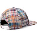 czapki-plaska-wielokolorowy-snapback-patch-check-turquioise-djinns