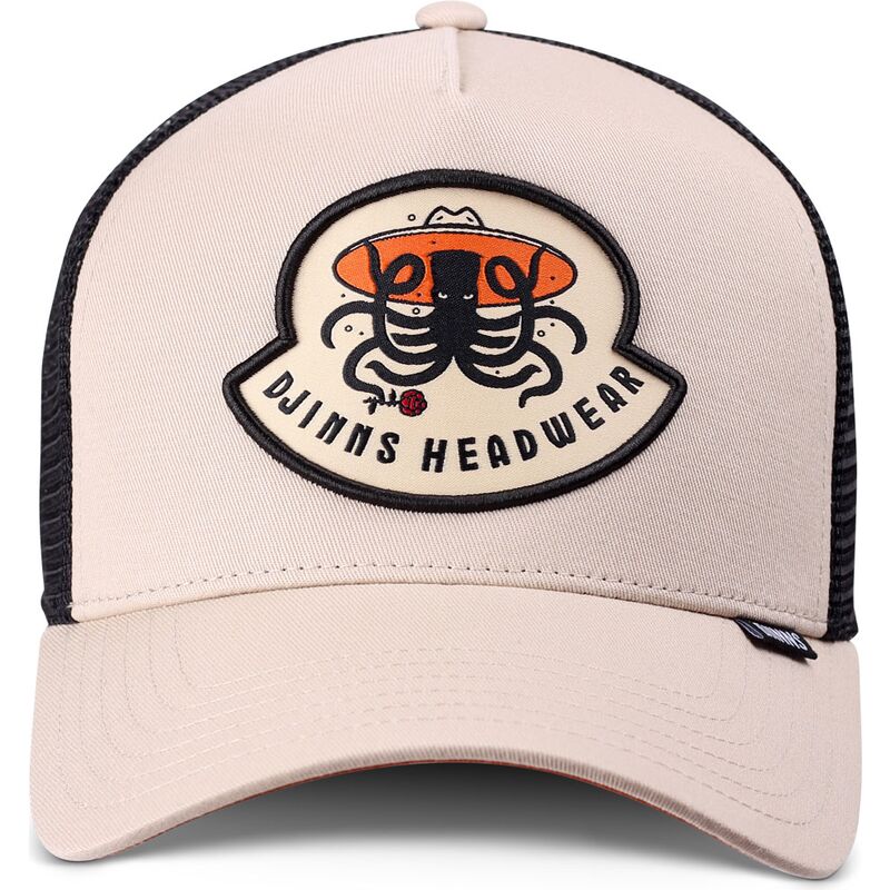 czapki-zakrzywiona-bezowy-snapback-hft-rose-kraken-djinns
