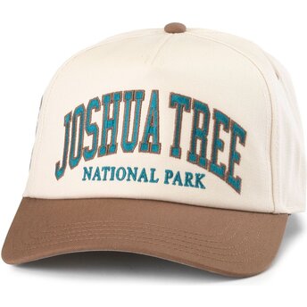 Czapki zakrzywiona brązowy snapback Roscoe Joshua Tree National Park American Needle